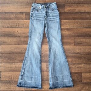 Judy Blue Size 1/25 Flare Leg Jeans Style JB88486 MD-CO Stretchy Comfy Boho Chic